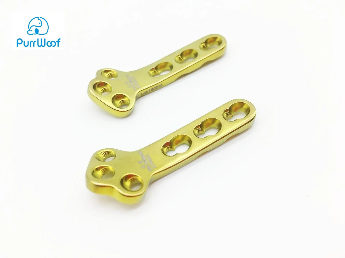 

Titanium TPLO Locking Plates 2.0mm 2.4mm 2.7mm 3.5mm PH Orthcom Veterinary Orthopaedic Implants and Instruments