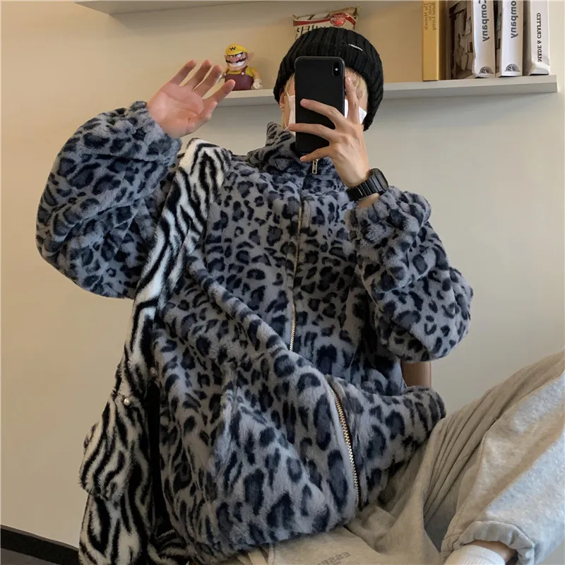 Parkas Women Cozy Leopard Harajuku Couple Loose All-match Leisure Stand Collar Vintage Winter Comfortable Clothes Femme Stylish
Parkas Women Cozy Leopard Harajuku Couple Loose All-match Leisure Stand Collar Vintage Winter Comfortable Clothes Femme Stylish