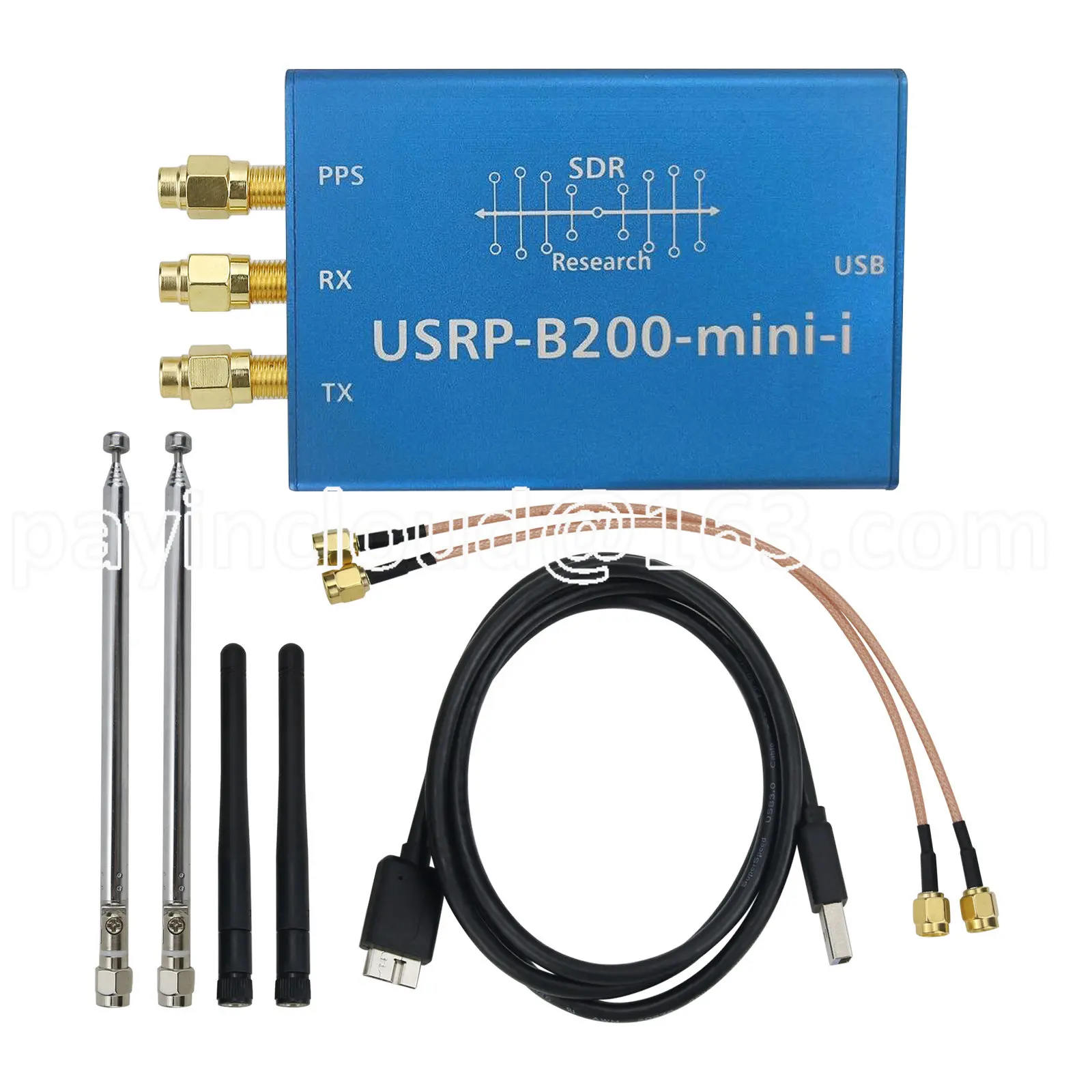 USRP B205mini-i Kit SDR Software Defined Radio 70MHz-6GHz Supports Full Duplex Communication for Radios
USRP B205mini-i Kit SDR Software Defined Radio 70MHz-6GHz Supports Full Duplex Communication for Radios