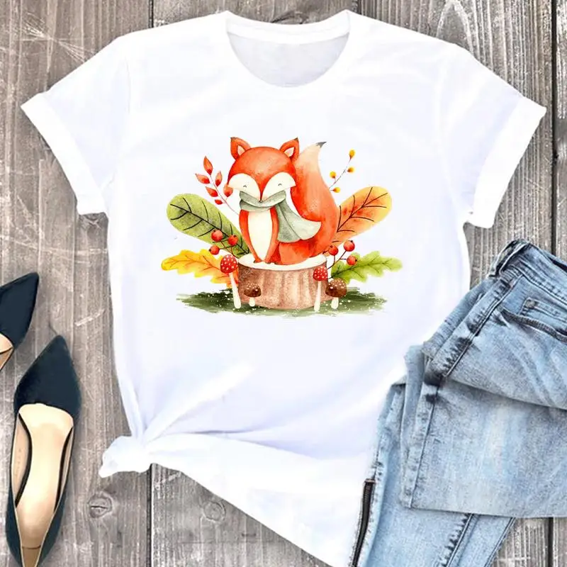 Women Pretty Animal Style 90s Cute Cartoon Fashion Short Sleeve Print Tshirt Nice Top Graphic Tee Clothing T-shirt
Women Pretty Animal Style 90s Cute Cartoon Fashion Short Sleeve Print Tshirt Nice Top Graphic Tee Clothing T-shirt