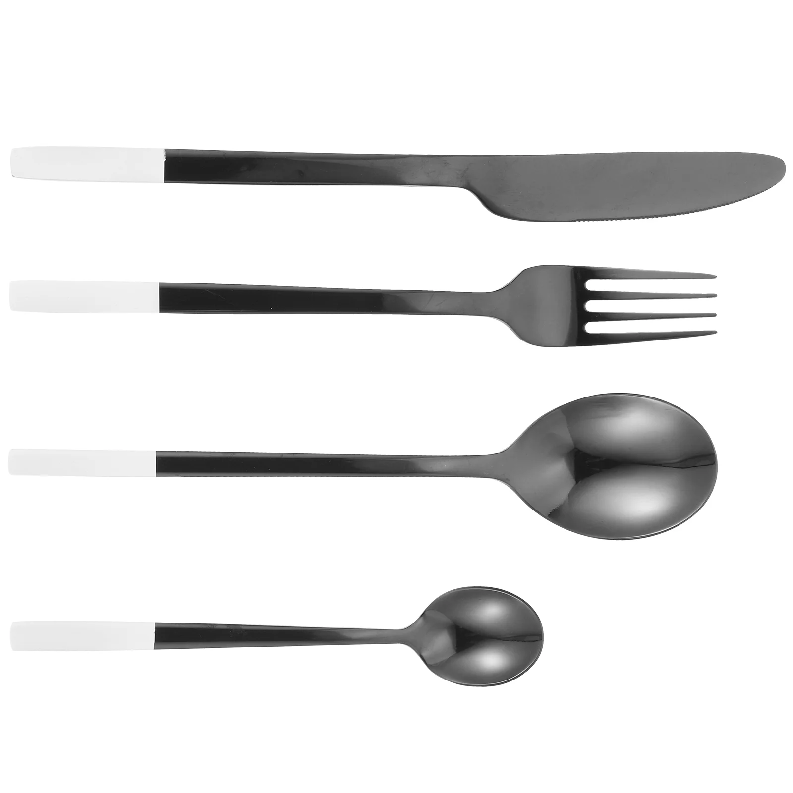

Set Cutlery Spoon Flatware Tableware Serving Western Kitchen Utensil Utensils Dining Beef Cutting Cheese Travel Camping Soup