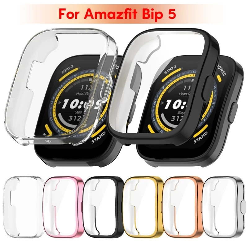 Screen Protector Case for Bip 5 (A2215) Waterproof Full Coverage TPU Bumper Protective Covers Anti-scratch Drop Shipping
Screen Protector Case for Bip 5 (A2215) Waterproof Full Coverage TPU Bumper Protective Covers Anti-scratch Drop Shipping