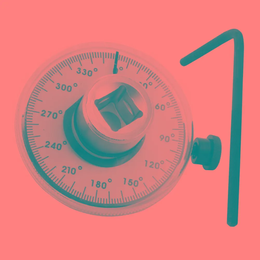 1/2inch Protractor 360 Degree Drive Socket Wrench Mechanics Tools Torque Angle Gauge
1/2inch Protractor 360 Degree Drive Socket Wrench Mechanics Tools Torque Angle Gauge
