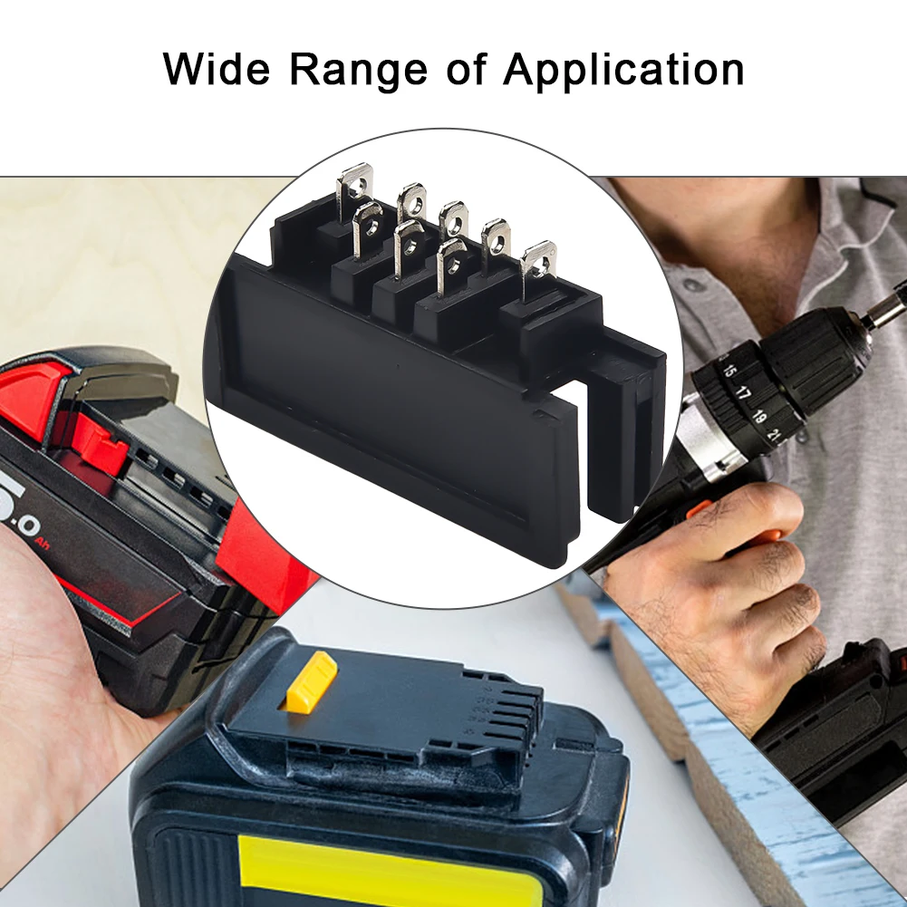 Bracket Connector Terminal Repair Tools Replacement USB 8x1cm Adapter Assembly Li-Ion Battery For DCB112 DCB115
Bracket Connector Terminal Repair Tools Replacement USB 8x1cm Adapter Assembly Li-Ion Battery For DCB112 DCB115