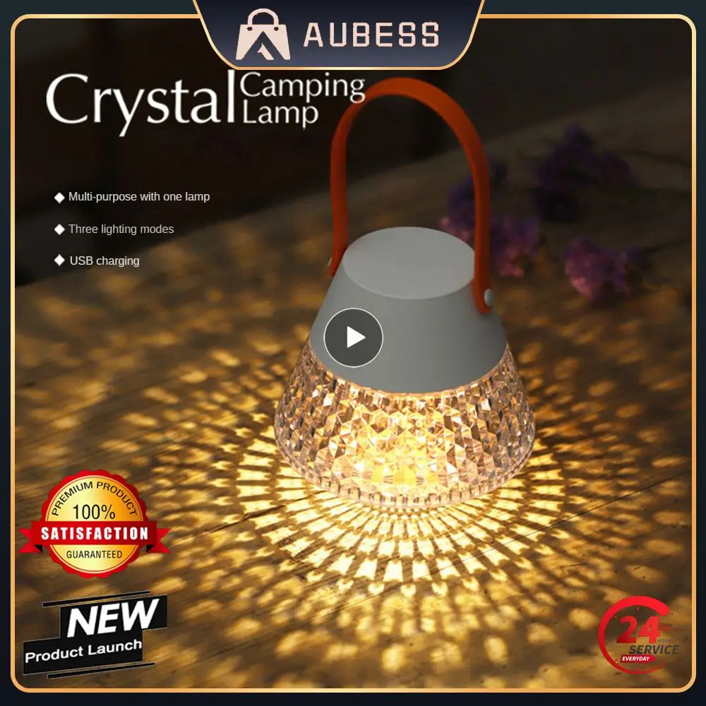 Portable Atmosphere Lamp Stepless Dimming Crystal Vase Sleep Light Romantic Atmosphere Long Battery Life Portable Camping Lamp
Portable Atmosphere Lamp Stepless Dimming Crystal Vase Sleep Light Romantic Atmosphere Long Battery Life Portable Camping Lamp