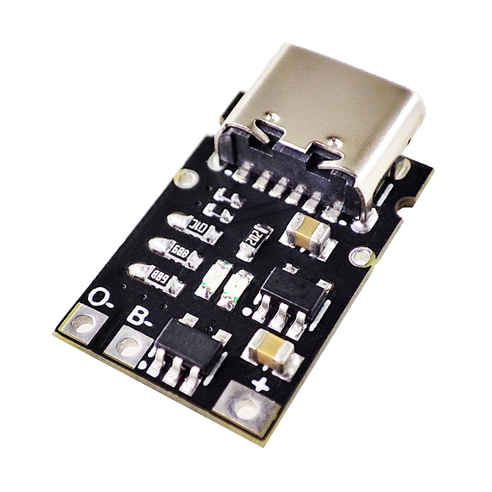 DC4.5-5.5V Type-C Ternary Polymer Lithium Battery Charging Discharging Board With Protection Board Support 500/400/300/200/100mA
DC4.5-5.5V Type-C Ternary Polymer Lithium Battery Charging Discharging Board With Protection Board Support 500/400/300/200/100mA