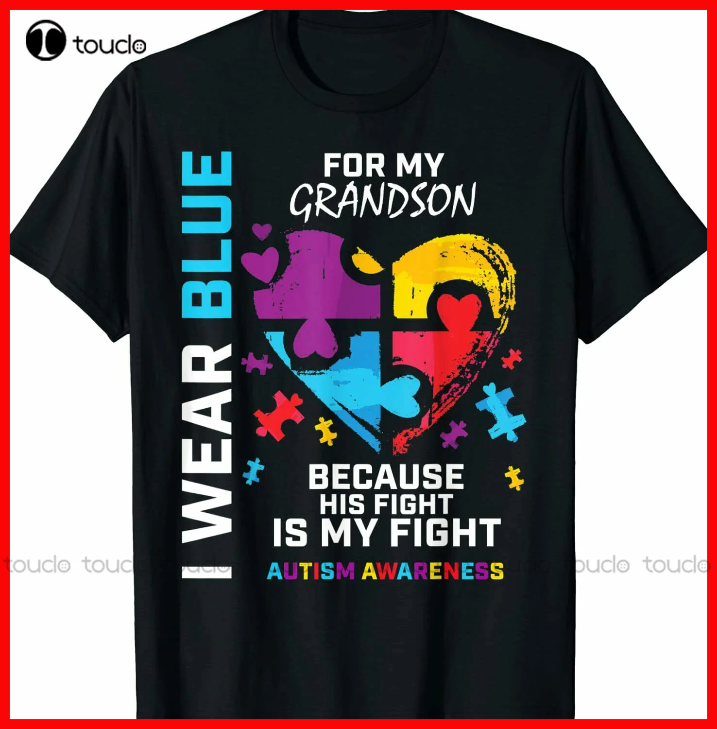 New Grandma Grandpa I Wear Blue For My Grandson Autism Awareness T-Shirt Shirts For Teens Girls Cotton Tee Xs-5Xl Unisex Tshirt
New Grandma Grandpa I Wear Blue For My Grandson Autism Awareness T-Shirt Shirts For Teens Girls Cotton Tee Xs-5Xl Unisex Tshirt