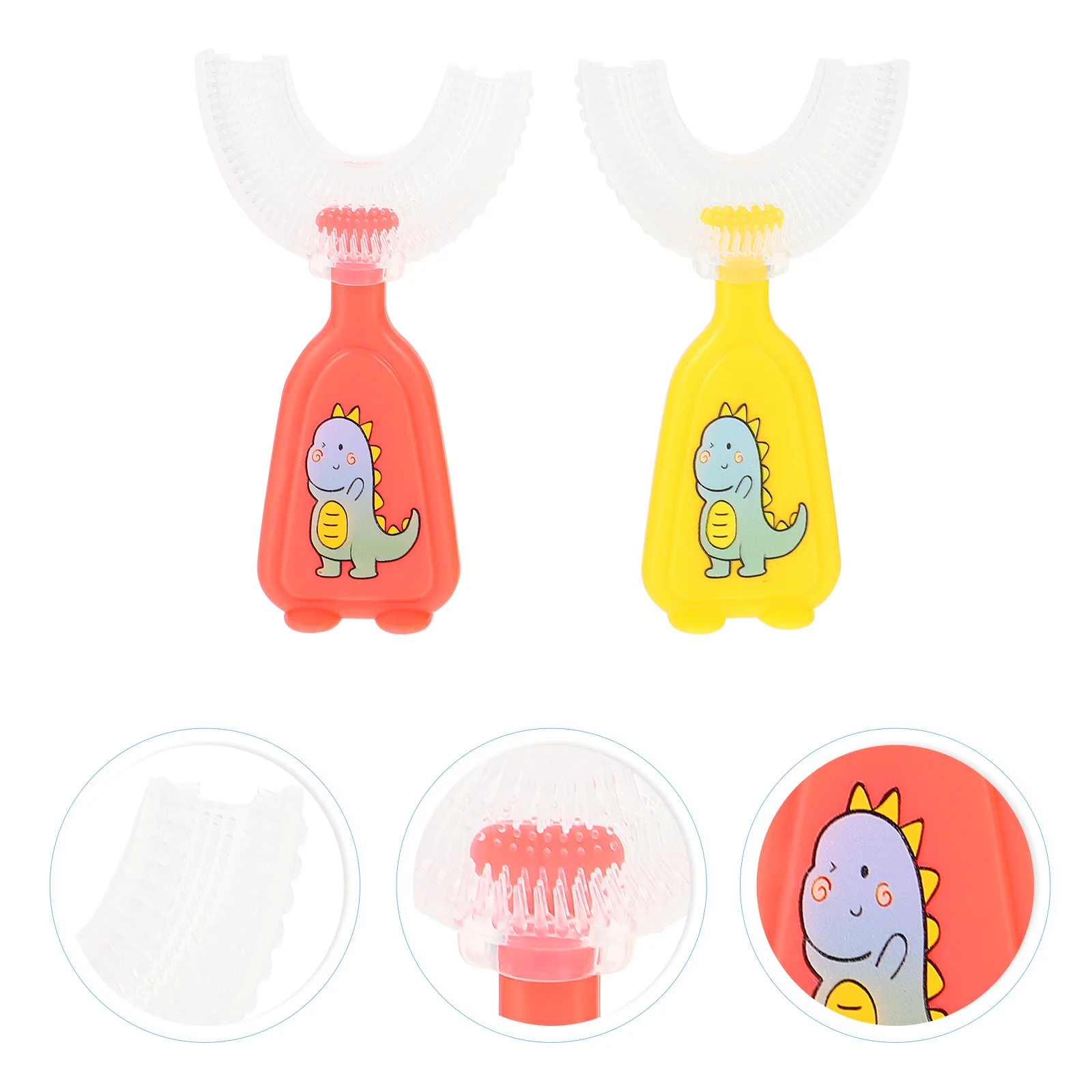 2Pcs Kids U-Shaped Toothbrush Manual Tooth Brush Oral Cleaning Tool Child Gift
2Pcs Kids U-Shaped Toothbrush Manual Tooth Brush Oral Cleaning Tool Child Gift