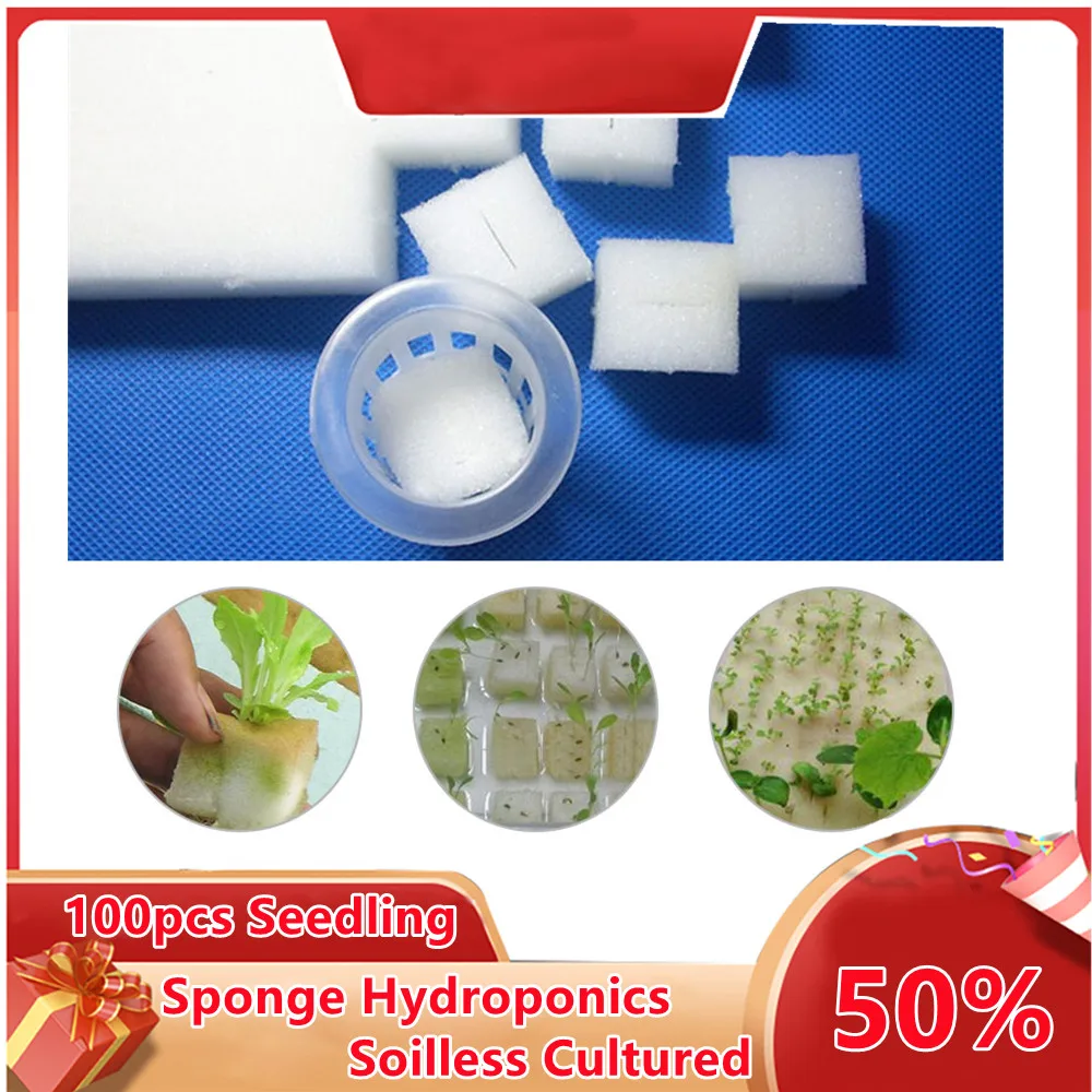 100pcs Seedling Sponge Hydroponics Soilless Cultured Agriculture Agronomy Greenhouse Planting Cultivation Plant Seeds To Plant
100pcs Seedling Sponge Hydroponics Soilless Cultured Agriculture Agronomy Greenhouse Planting Cultivation Plant Seeds To Plant