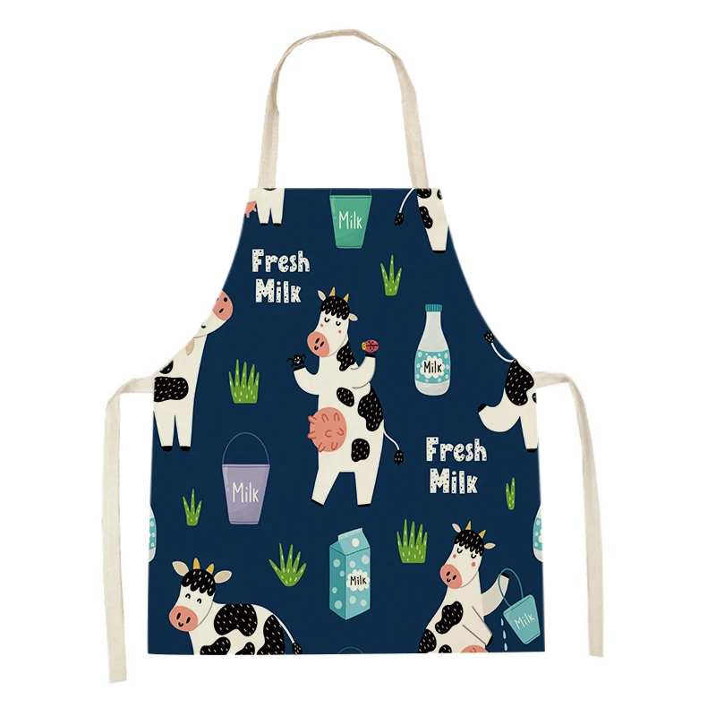 Cute Cartoon Animal Cow Print Pinafore Antifouling Sleeveless Apron for Men Women Restaurant Baking Cooking Kitchen Aprons
Cute Cartoon Animal Cow Print Pinafore Antifouling Sleeveless Apron for Men Women Restaurant Baking Cooking Kitchen Aprons
