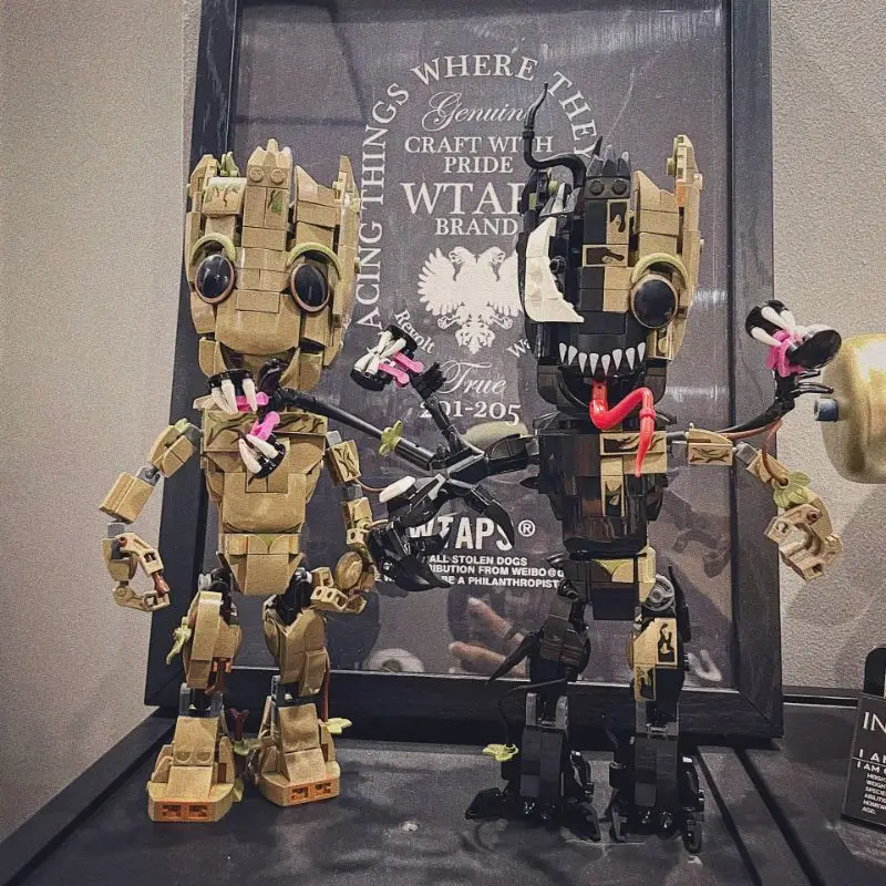 Набор для сборки совместимый с Marvel Groot фигурка для мальчиков кирпичи дерево детская модель игровой дисплей подарок для детей
Набор для сборки совместимый с Marvel Groot фигурка для мальчиков кирпичи дерево детская модель игровой дисплей подарок для детей