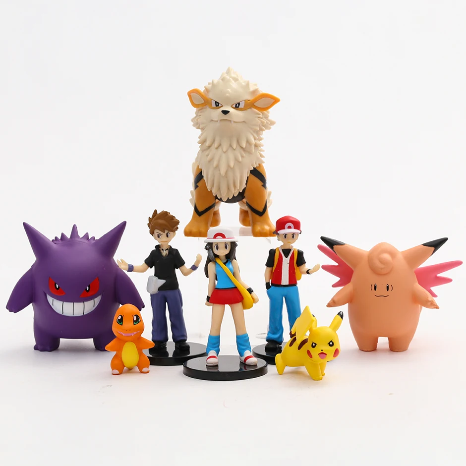 Набор масштаб мировый тренажер красный синий лист Charizard Clefable Gengar Arcanine Q милые Аниме фигурки модели игрушки
Набор масштаб мировый тренажер красный синий лист Charizard Clefable Gengar Arcanine Q милые Аниме фигурки модели игрушки