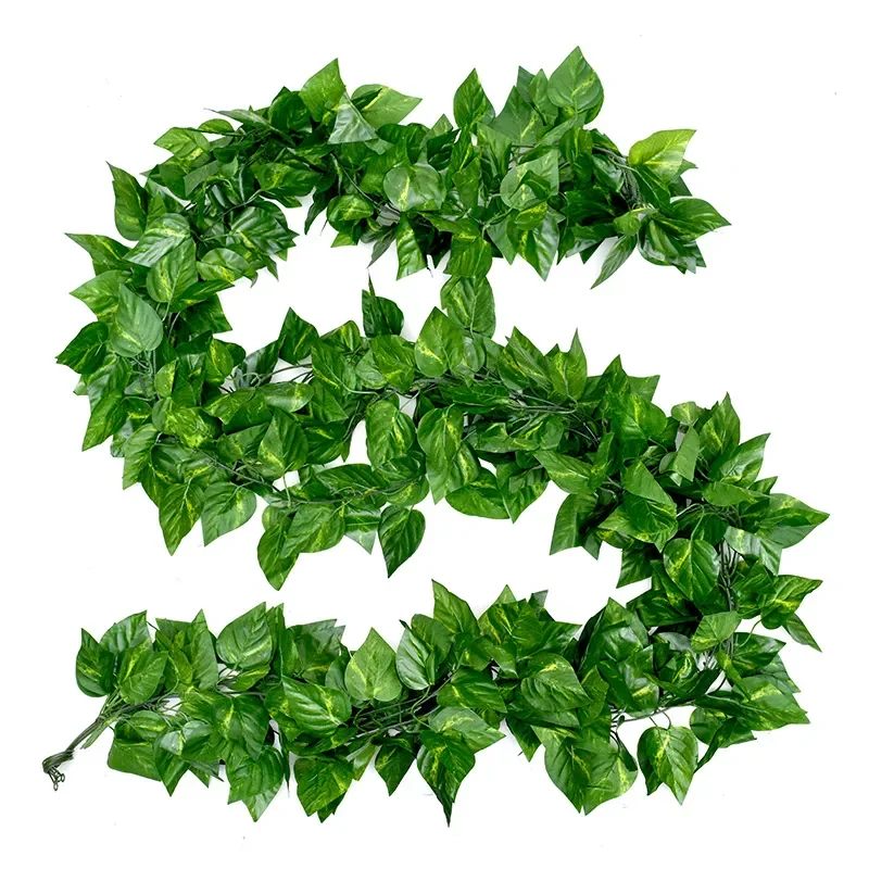 240cm Green Silk Artificial Hanging Ivy Leaf Garland Plants Vine grape Leaves 1Pcs Home Bathroom Decoration Garden Party Decor
240cm Green Silk Artificial Hanging Ivy Leaf Garland Plants Vine grape Leaves 1Pcs Home Bathroom Decoration Garden Party Decor