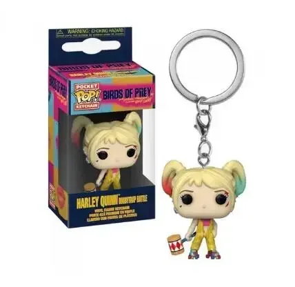 Funko Pop DC COMICS отряд самоубийц Харли Квинн предупреждающая лента брелок Виниловая