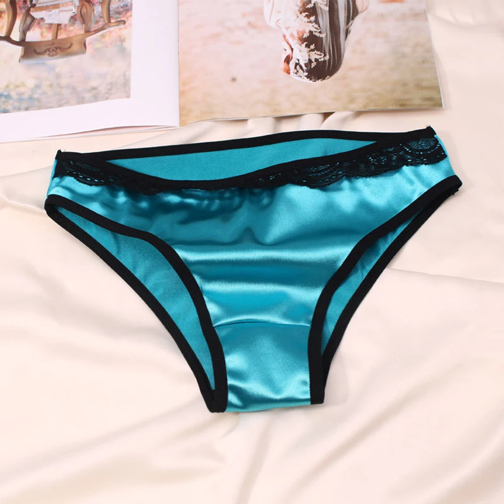Women Sexy Satin Briefs Breathable G-String Thongs Erotic Lingerie Intimate Underwear Skin Friendly Soft Panties Silky Knickers
Women Sexy Satin Briefs Breathable G-String Thongs Erotic Lingerie Intimate Underwear Skin Friendly Soft Panties Silky Knickers