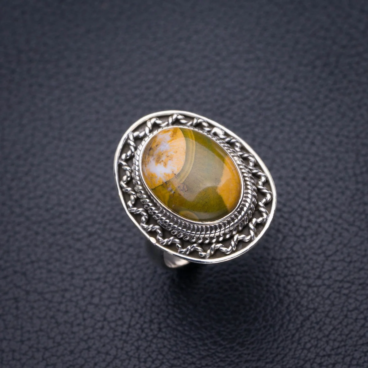 StarGems натуральная яшма ручной работы фотосеребряное кольцо 6,5 D4982
StarGems натуральная яшма ручной работы фотосеребряное кольцо 6,5 D4982