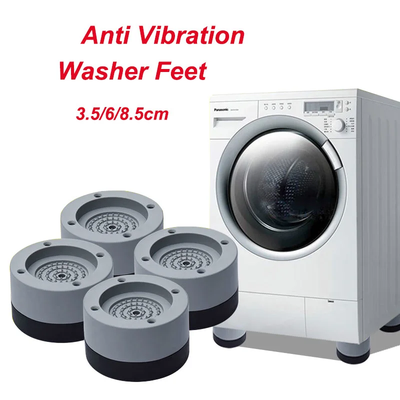 1pc Anti Vibration Washing Machine Pads Universal Rubber Furniture Lifting Base Protection Mat Anti-Skid Roller Kit Support
1pc Anti Vibration Washing Machine Pads Universal Rubber Furniture Lifting Base Protection Mat Anti-Skid Roller Kit Support