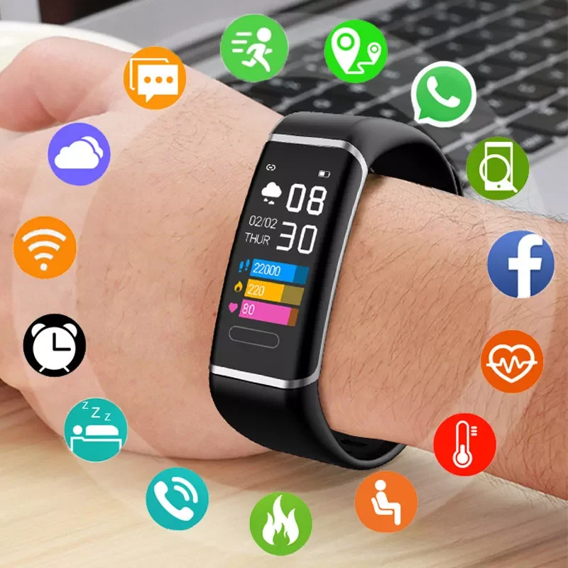 New Smart Bracelet Men Women Smart Band Fitness Tracker For Android IOS Sport Smartband Wristband Smart Wrist Band CT6
New Smart Bracelet Men Women Smart Band Fitness Tracker For Android IOS Sport Smartband Wristband Smart Wrist Band CT6