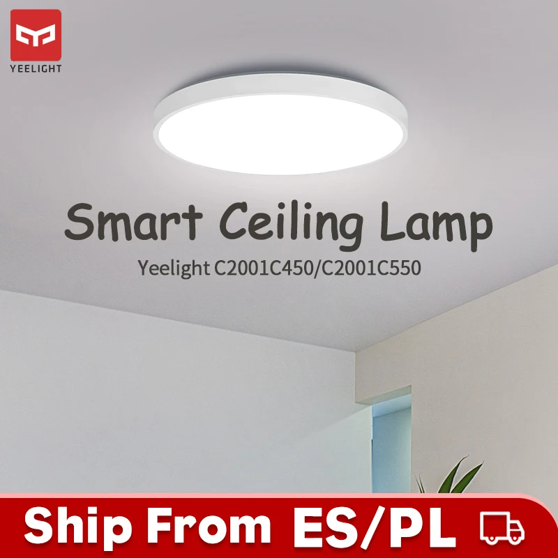 

Yeelight Ceiling Light C2001C450/C550 220V 50W Smart Lamp Support Homekit Bluetooth Remote APP Voice Control
