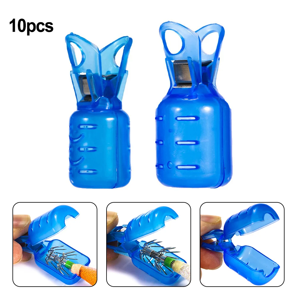 10pcs Fishing Squid Hooks Sheath Case Hook Hat Cover Hook Box Hooks Cover Cap Squid Jig Hook Case Fishing Accessories Tackle
10pcs Fishing Squid Hooks Sheath Case Hook Hat Cover Hook Box Hooks Cover Cap Squid Jig Hook Case Fishing Accessories Tackle