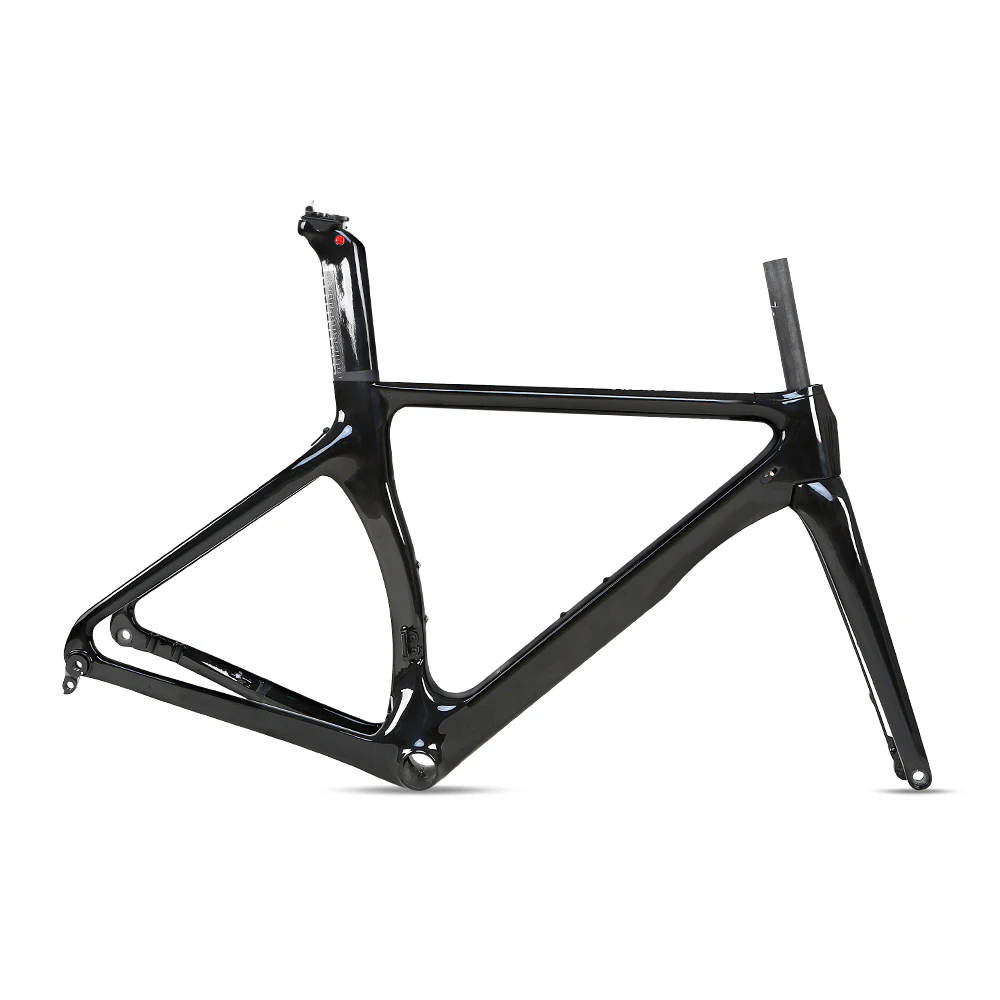TWITTRE Factory Ultra Light No Labeling Thunder Carbon Fiber Road Frame V Brake Quick Release Version 135mm 700c46/48/50/52/54cm
TWITTRE Factory Ultra Light No Labeling Thunder Carbon Fiber Road Frame V Brake Quick Release Version 135mm 700c46/48/50/52/54cm