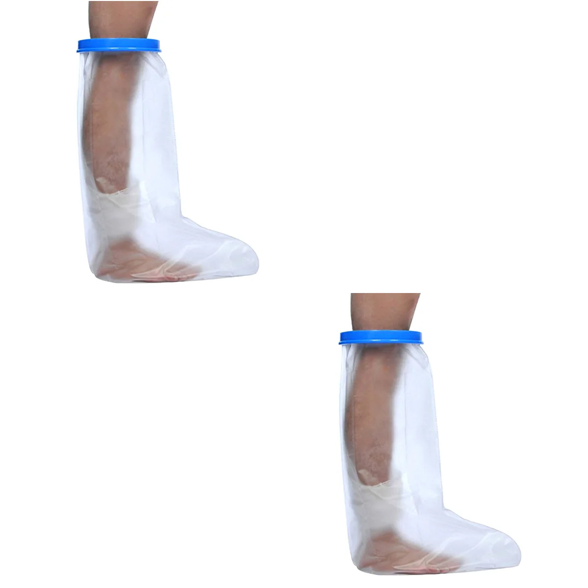 2pcs Adult Waterproof Foot Cast and Bandage Protector foe Shower Watertight Protection Half Leg - Size L
2pcs Adult Waterproof Foot Cast and Bandage Protector foe Shower Watertight Protection Half Leg - Size L