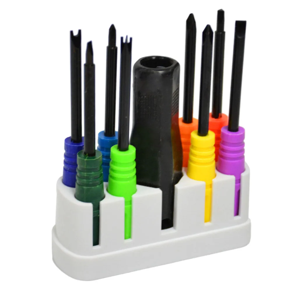 8 In 1 Special-Shaped Screwdriver Set PH2 Y-shaped U-shaped Triangle Triangular Inner Cross Shaped Screwdriver Bits Hand Tools
8 In 1 Special-Shaped Screwdriver Set PH2 Y-shaped U-shaped Triangle Triangular Inner Cross Shaped Screwdriver Bits Hand Tools