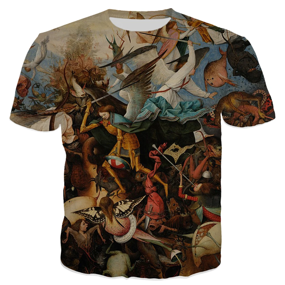 India CLOOCL Men T-shirt The Garden of Earthly Delights 3D Printed Fashion Women Shirt
India CLOOCL Men T-shirt The Garden of Earthly Delights 3D Printed Fashion Women Shirt
