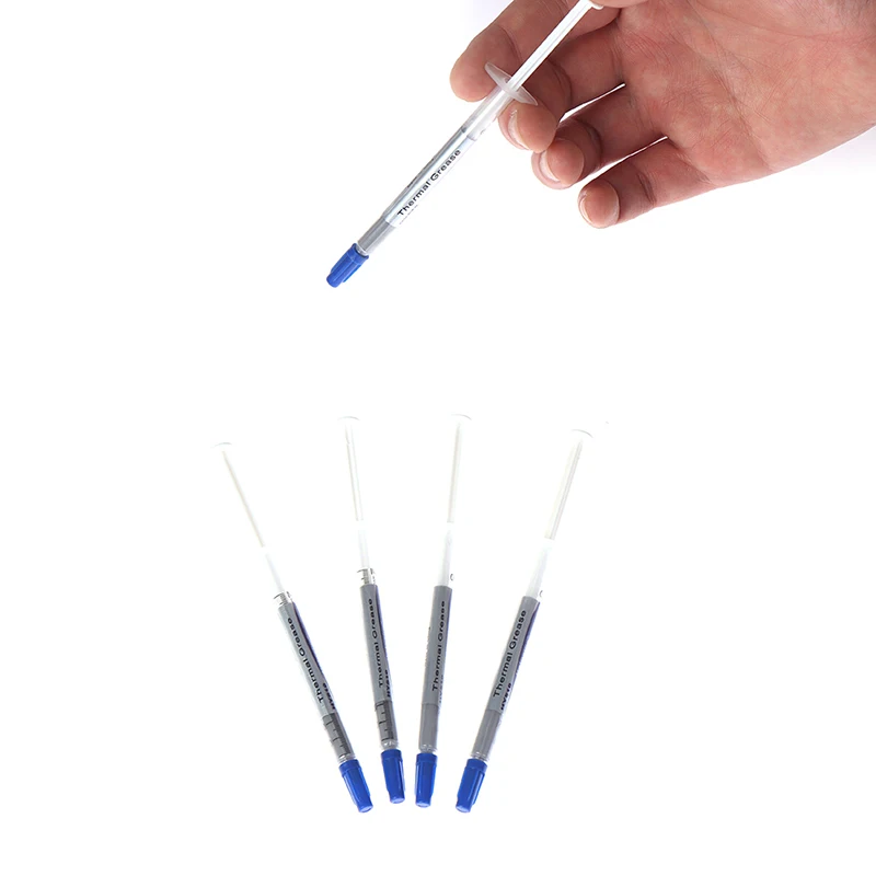 5 PCS Thermal Grease Paste Compound Silicon CPU HeatSink Small Needle Cylinder Thermal Conductive Silicone Thermal Grease
5 PCS Thermal Grease Paste Compound Silicon CPU HeatSink Small Needle Cylinder Thermal Conductive Silicone Thermal Grease