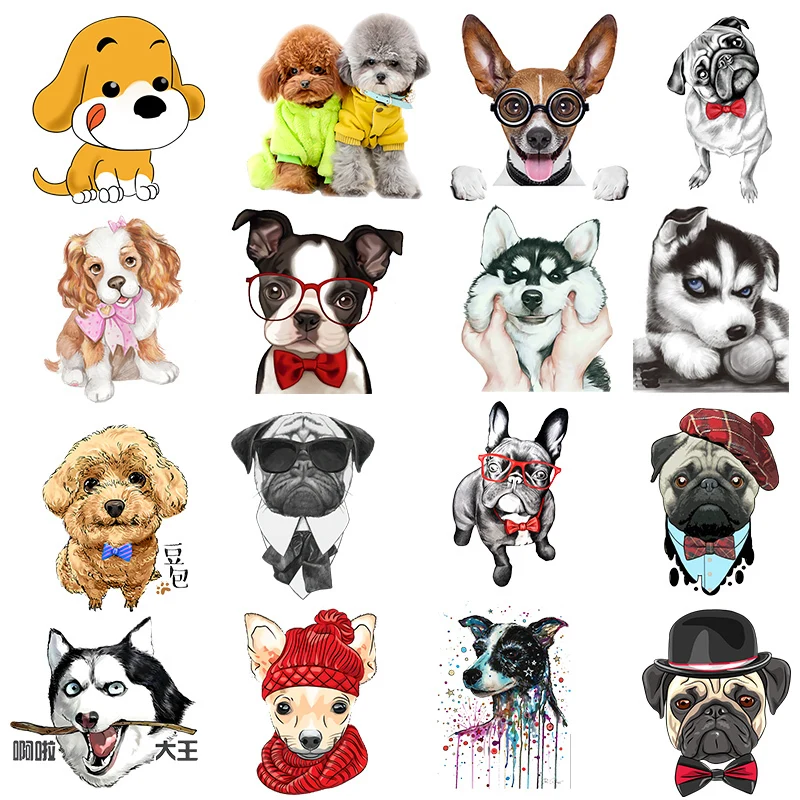 Cartoon Dog Bulldog Pet Heat-sensitive Patches Thermal Transfer Printing Iron On Patches Heat Transfer PVC Patch
Cartoon Dog Bulldog Pet Heat-sensitive Patches Thermal Transfer Printing Iron On Patches Heat Transfer PVC Patch