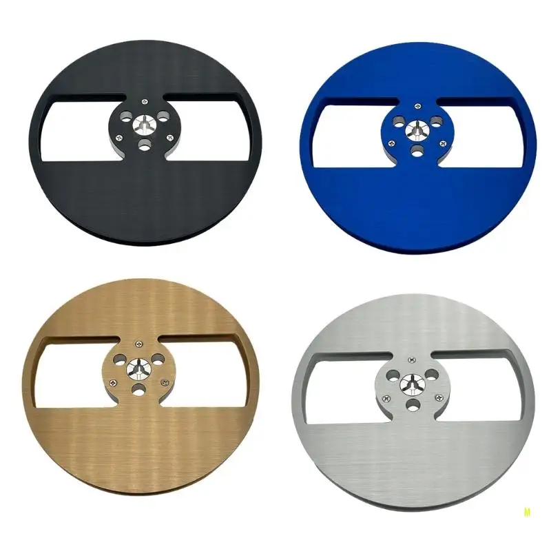 Metal Takeup Reel Opening Machine Parts 2 Hole 1/4 7 Inch Empty Reel for Reel To Reel Tape Recorder F19E
Metal Takeup Reel Opening Machine Parts 2 Hole 1/4 7 Inch Empty Reel for Reel To Reel Tape Recorder F19E