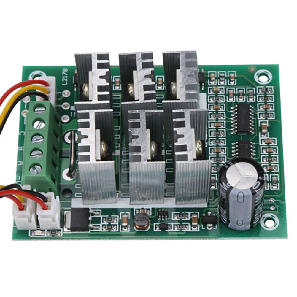Brushless Motor Speed Controller Fence Terminal Block 3.15 X 2.36 X 1.1 In 100K 15A 3 Phase CW CCW Reversible DC 5V-36V
Brushless Motor Speed Controller Fence Terminal Block 3.15 X 2.36 X 1.1 In 100K 15A 3 Phase CW CCW Reversible DC 5V-36V
