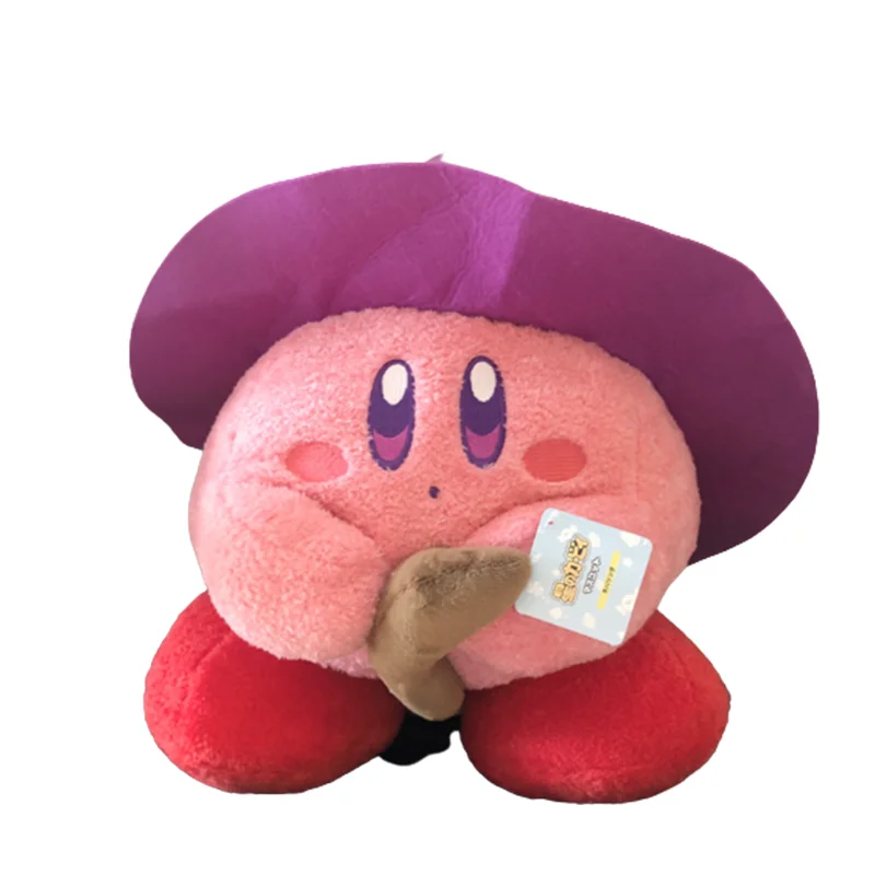 Плюшевый Кирби игрушки Star, удобная милая кукла в форме волшебника, летающая метла, мягкая мультяшная диванная подушка, подарок для детей 
Плюшевый Кирби игрушки Star, удобная милая кукла в форме волшебника, летающая метла, мягкая мультяшная диванная подушка, подарок для детей