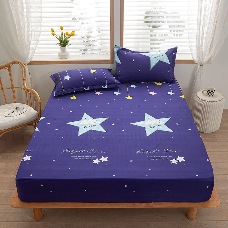 1pcs 100%Polyester Printed Solid Fitted Sheet Mattress Cover Four Corners With Elastic Band Bed Sheet(pillowcases need order)
1pcs 100%Polyester Printed Solid Fitted Sheet Mattress Cover Four Corners With Elastic Band Bed Sheet(pillowcases need order)