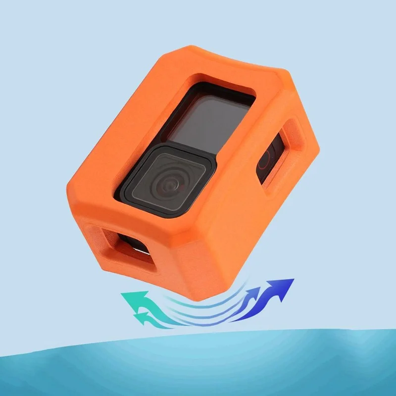 

For Gopro 9 10 11 Accessories Waterproof Diving Floating Floaty Case Frame Surfing Foam Float For Go Pro Hero 9 10 11 Camera