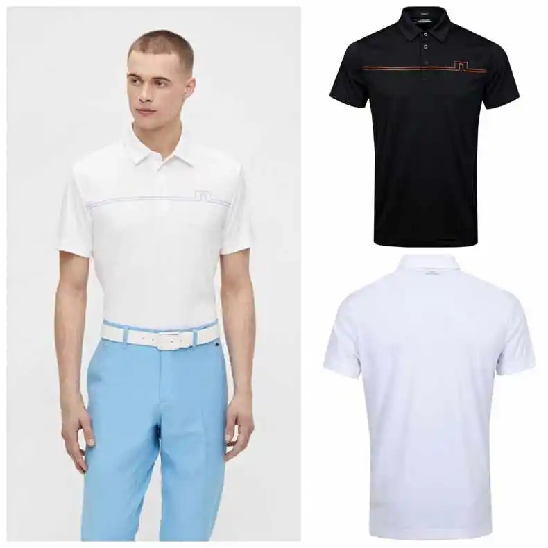 JL Golf polos for men dry fitshort-sleeved T-shirt summer sports thin section
JL Golf polos for men dry fitshort-sleeved T-shirt summer sports thin section