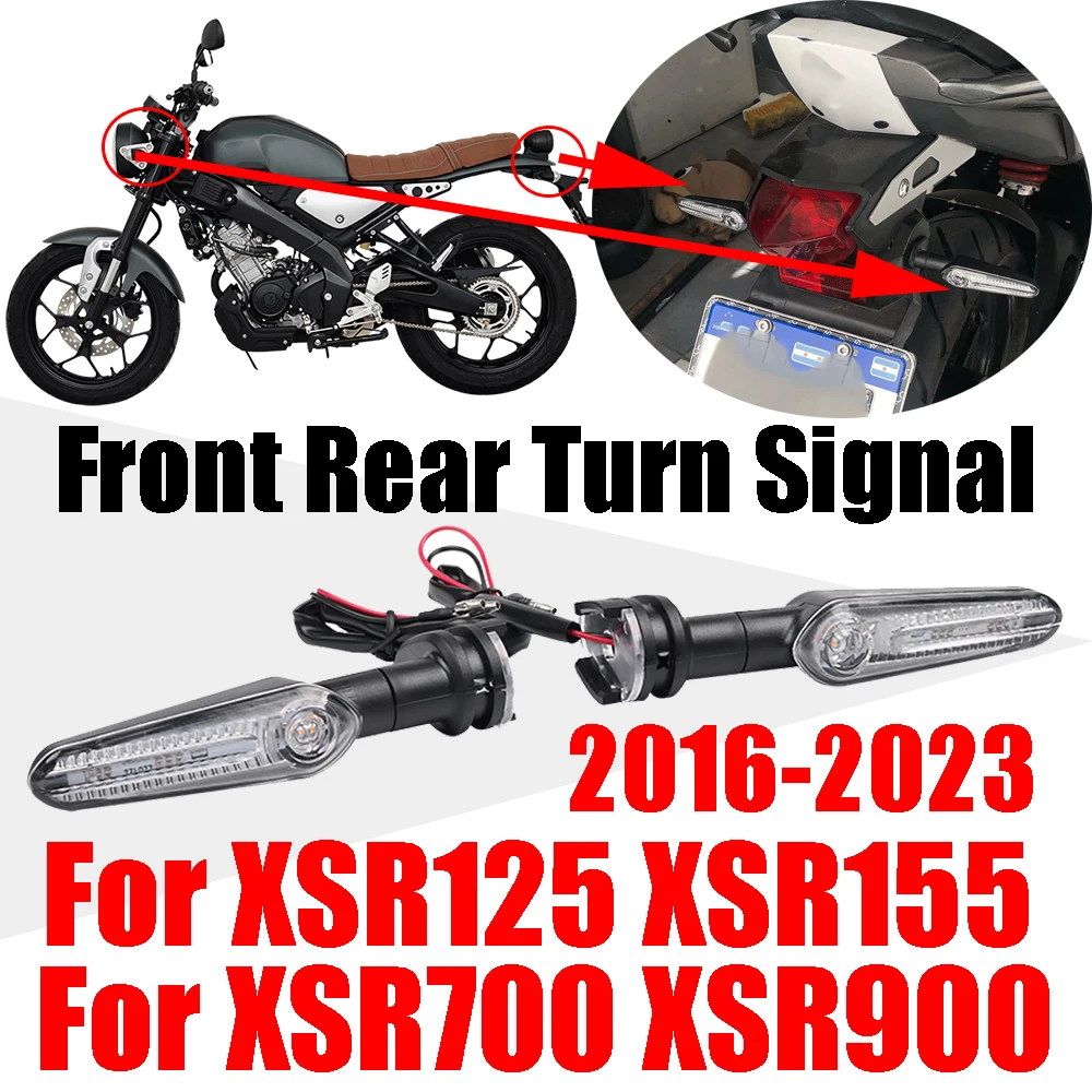For YAMAHA XSR125 XSR155 XSR700 XSR900 XSR 900 700 155 Accessories Turn Signal Light Indicator Directional Flasher Blinker Lamp
For YAMAHA XSR125 XSR155 XSR700 XSR900 XSR 900 700 155 Accessories Turn Signal Light Indicator Directional Flasher Blinker Lamp