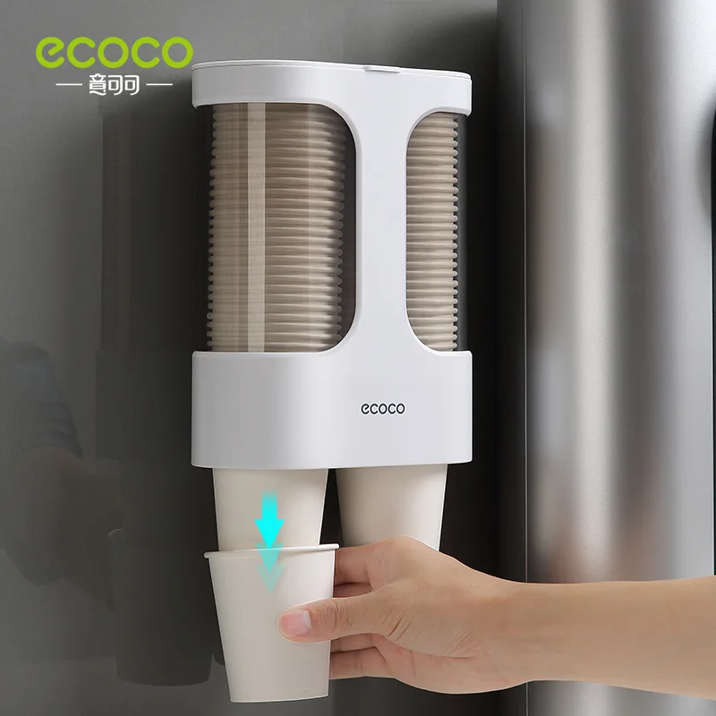 Disposable Paper Cups Dispenser Wall Mounted Plastic Water Dispenser Cup Holder Anti-Dust Cup Storage Rack Container
Disposable Paper Cups Dispenser Wall Mounted Plastic Water Dispenser Cup Holder Anti-Dust Cup Storage Rack Container