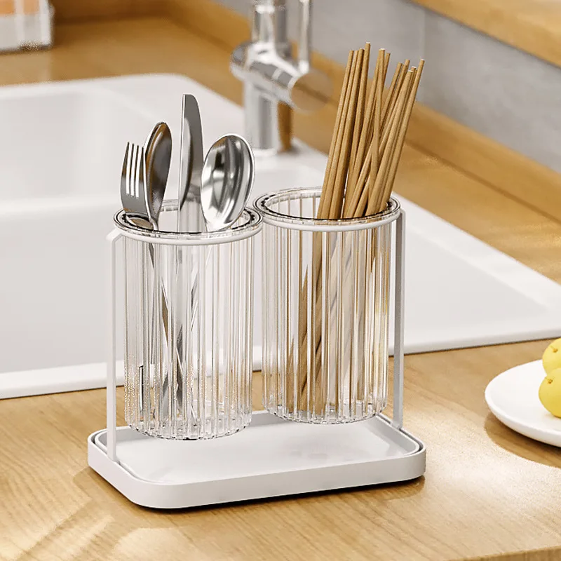 Light Luxury Cutlery Holder Drainer Spoon Fork Knief Chopsticks Storage Basket Rack Kitchen Accessories Tools Organizer
Light Luxury Cutlery Holder Drainer Spoon Fork Knief Chopsticks Storage Basket Rack Kitchen Accessories Tools Organizer