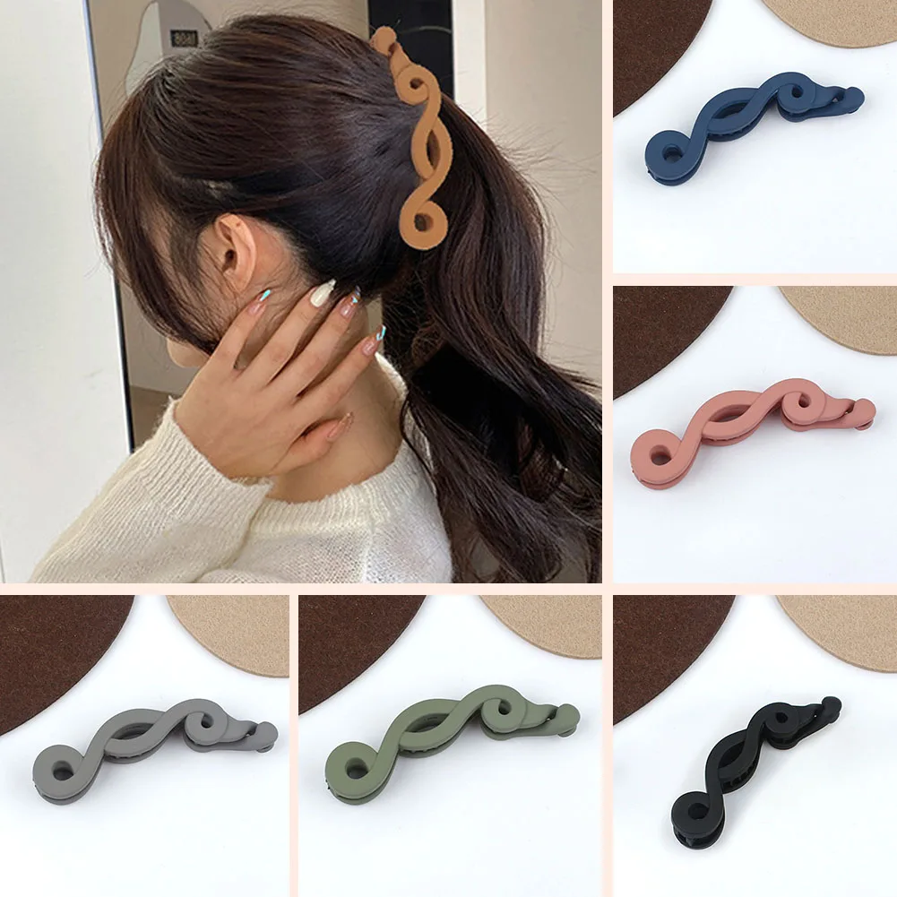 2022 Frosted Hair Clips Solid Color Banana Clip Women's Hair Accessories Fashion Ponytail Barrettes Hair Claws Hairpins
2022 Frosted Hair Clips Solid Color Banana Clip Women's Hair Accessories Fashion Ponytail Barrettes Hair Claws Hairpins