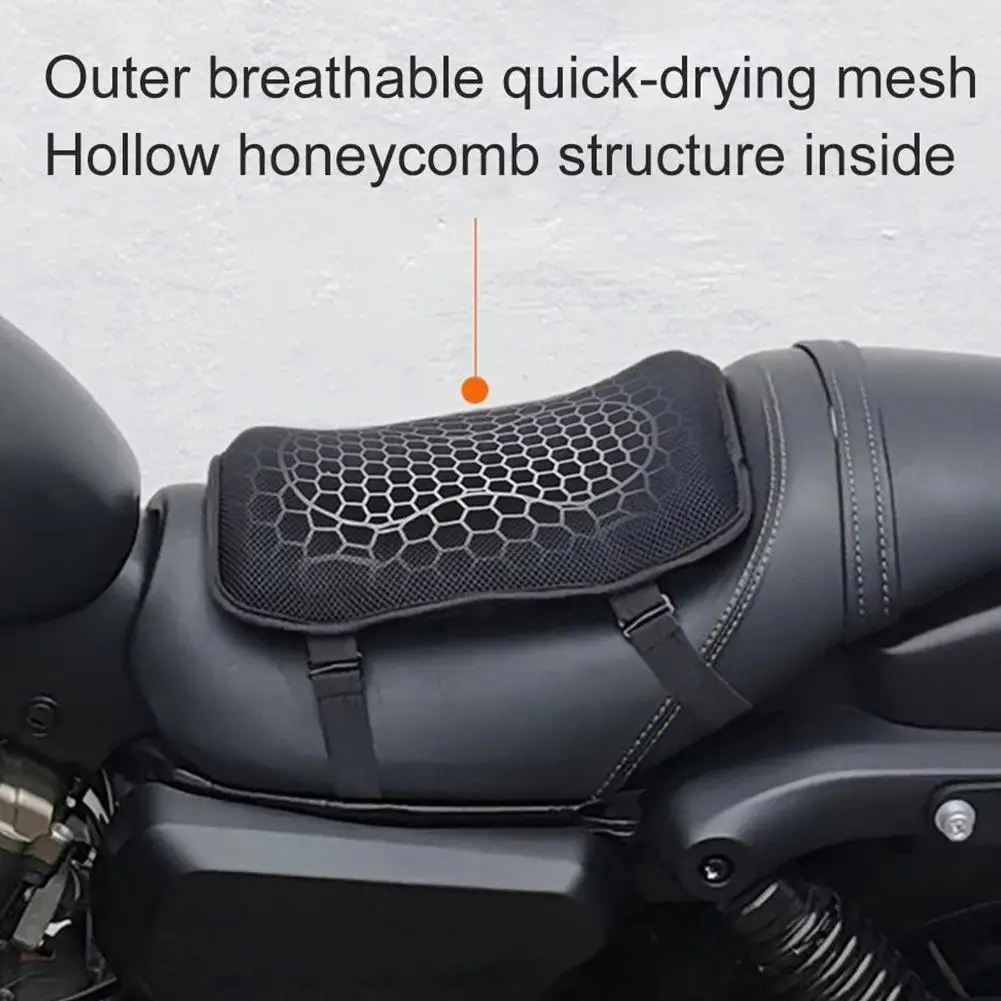 1pc Gel Honeycomb Motorcycle Cushion Universal Comfort Absorbing Motorcycle Breathable Relief Pressure Cushions Seat Dampin A5U3
1pc Gel Honeycomb Motorcycle Cushion Universal Comfort Absorbing Motorcycle Breathable Relief Pressure Cushions Seat Dampin A5U3