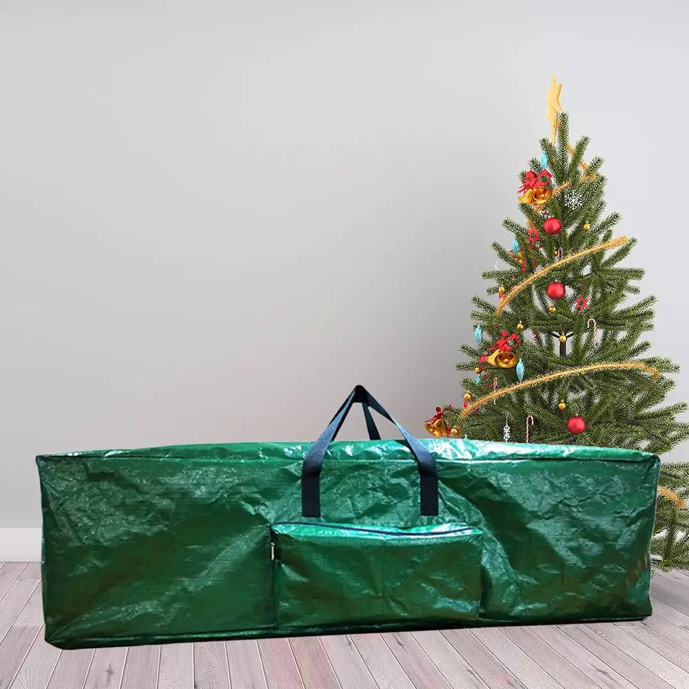 

Christmas Tree Storage Bag for Artificial Trees up- to 4-Ft. Tall Durable Bag Waterproof With Reinforced Carrying Handles Protec