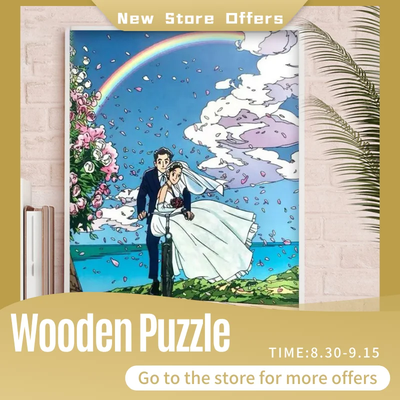 1000 Pieces Puzzle Wooden Table Concentration Game Adult Gift Jigsaw Couple Wedding Toys and Hobbies Sakura Home Decorations
1000 Pieces Puzzle Wooden Table Concentration Game Adult Gift Jigsaw Couple Wedding Toys and Hobbies Sakura Home Decorations