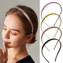 New Fashion Colorful Hair Bands for Women Men Resin Hairband Non Slip Hair Hoop Face Washing Glasses Head Band Hair Accessories