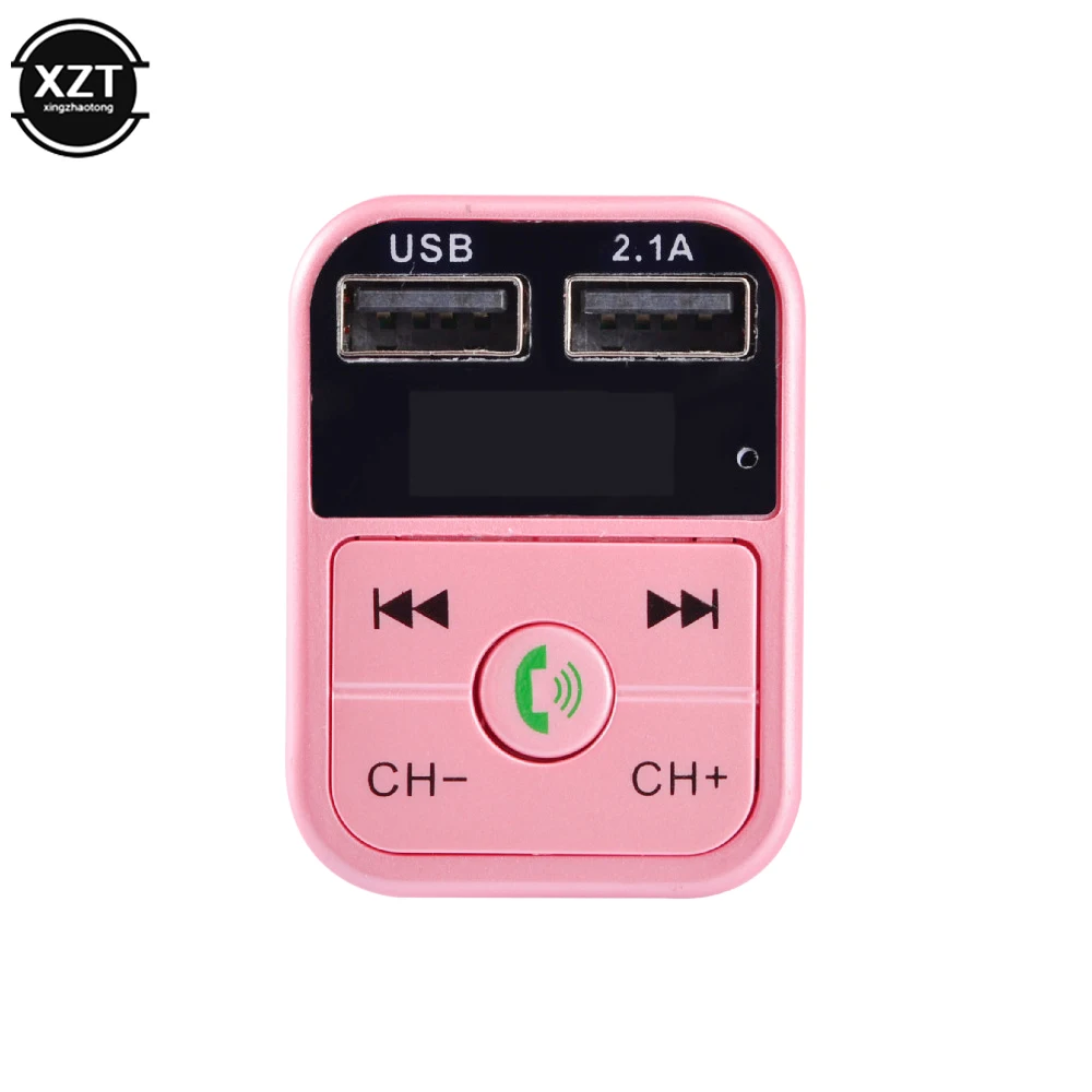 Handsfree Car Kit Wireless Bluetooth-compatible 5.0 FM Transmitter LCD MP3 Player Car Accessories Dual USB Charger FM Modulator
Handsfree Car Kit Wireless Bluetooth-compatible 5.0 FM Transmitter LCD MP3 Player Car Accessories Dual USB Charger FM Modulator