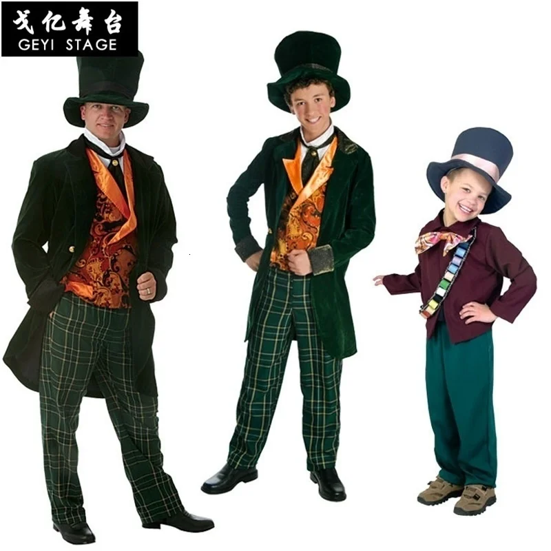 Alice in the land of wonders Halloween costume gentleman magic carnival man costume cosplay costume
Alice in the land of wonders Halloween costume gentleman magic carnival man costume cosplay costume