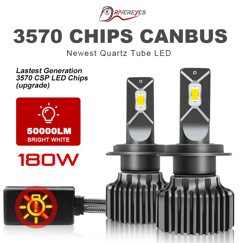 H1 H4 H7 LED Car Headlight Bulbs Canbus 180W 50000LM High Power H11 H8 H9 9005 9006 HB3 HB4 LED Lights For Car For BMW VW Ford
H1 H4 H7 LED Car Headlight Bulbs Canbus 180W 50000LM High Power H11 H8 H9 9005 9006 HB3 HB4 LED Lights For Car For BMW VW Ford