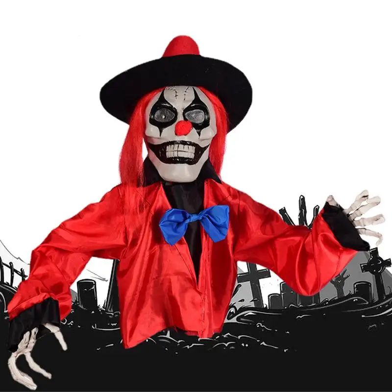 Skeleton Stakes Scary Halloween Clown Skeleton Lighted Yard Stake Decorations Skeleton Clown With Clothes For Halloween Party
Skeleton Stakes Scary Halloween Clown Skeleton Lighted Yard Stake Decorations Skeleton Clown With Clothes For Halloween Party