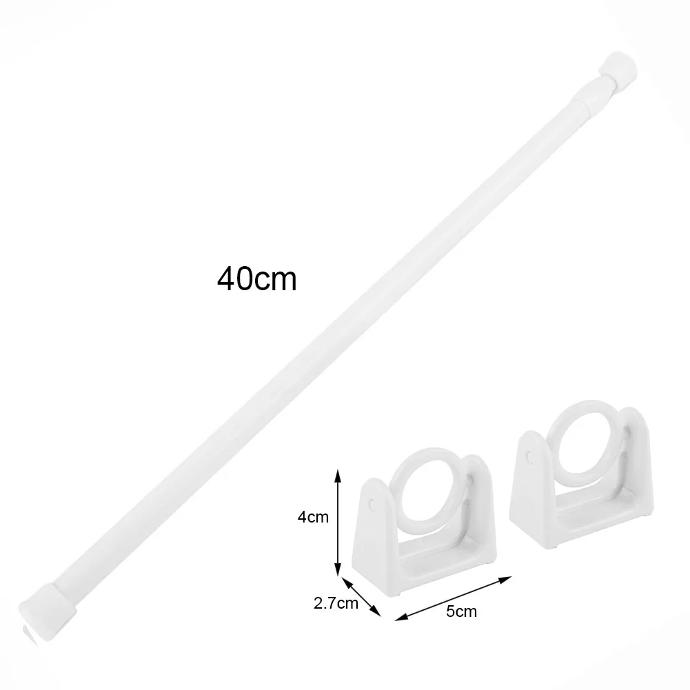 Adjustable Tension Curtain Telescopic Rod Extendable Small Curtain Rail Rod Punch Free Self Adhesive Hook Bracket For Clothes To
Adjustable Tension Curtain Telescopic Rod Extendable Small Curtain Rail Rod Punch Free Self Adhesive Hook Bracket For Clothes To