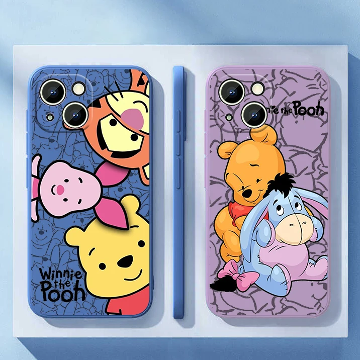 Disney Winnie The Bear Phone Case For Apple iPhone 14 13 12 mini 11 Pro Max 8 7 Plus XR XS X Liquid Rope Funda Cover
Disney Winnie The Bear Phone Case For Apple iPhone 14 13 12 mini 11 Pro Max 8 7 Plus XR XS X Liquid Rope Funda Cover